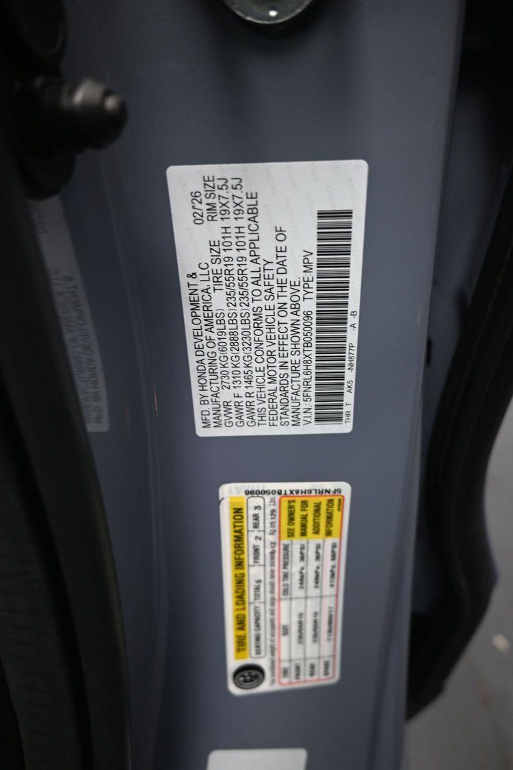 New 2026 Honda Odyssey Trg- Touring