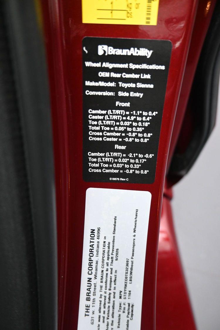 New 2026 Toyota Sienna XLE