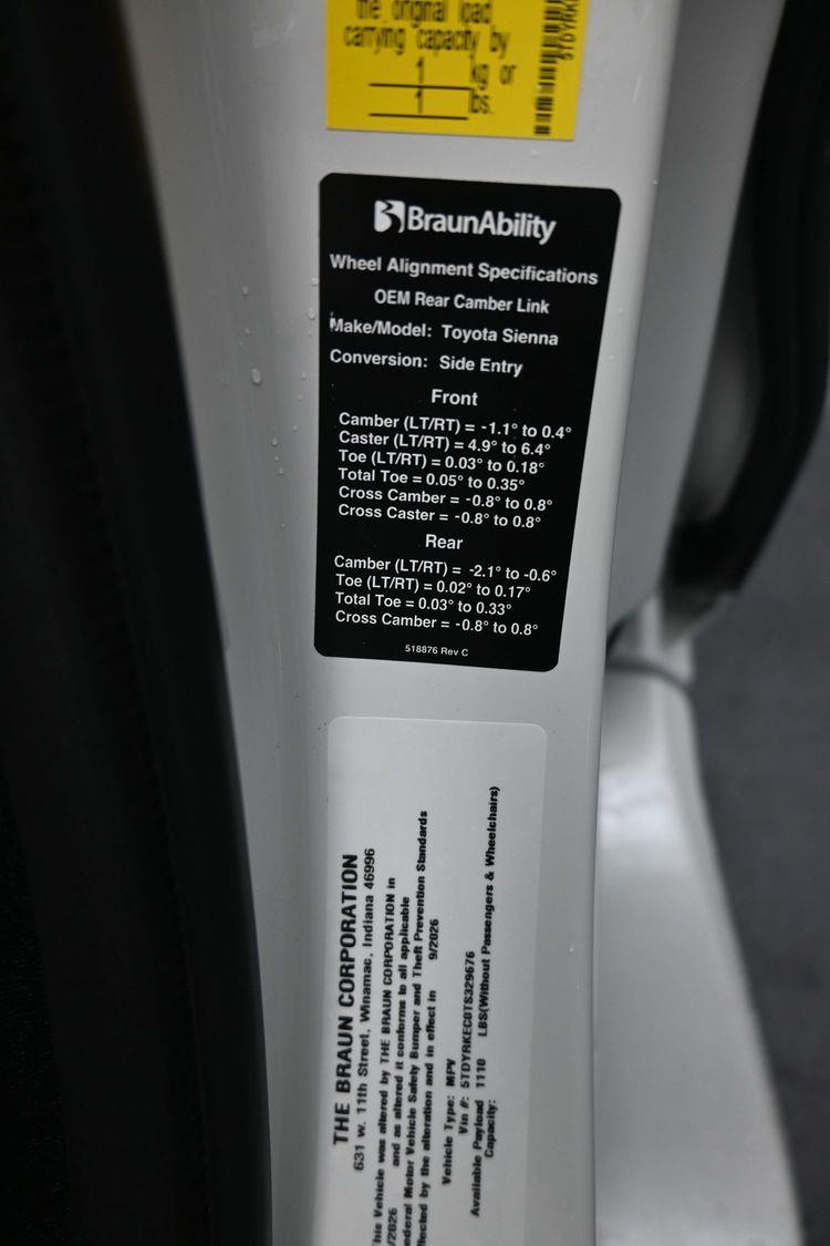 New 2026 Toyota Sienna XLE
