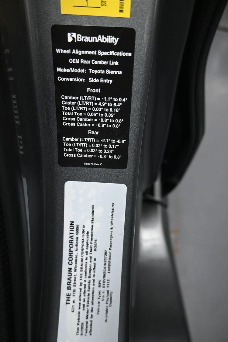 New 2026 Toyota Sienna XLE