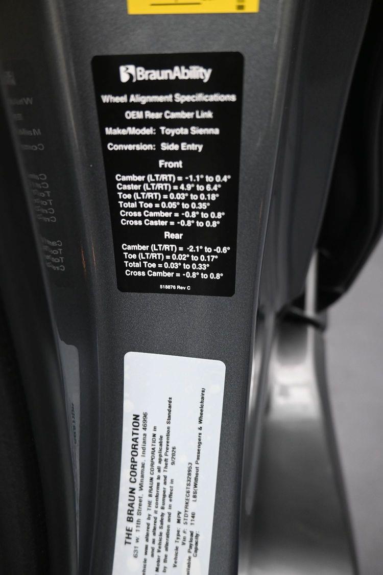 New 2026 Toyota Sienna XLE