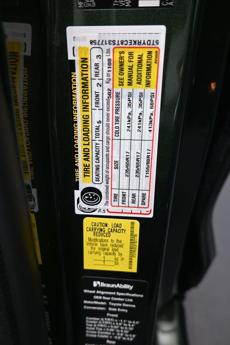 New 2026 Toyota Sienna XLE